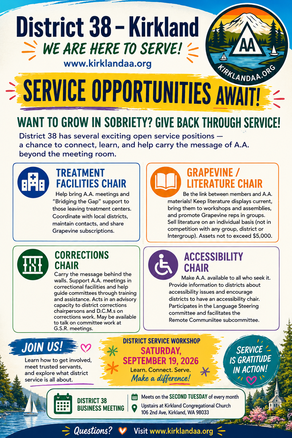 District 38 Service Workshop